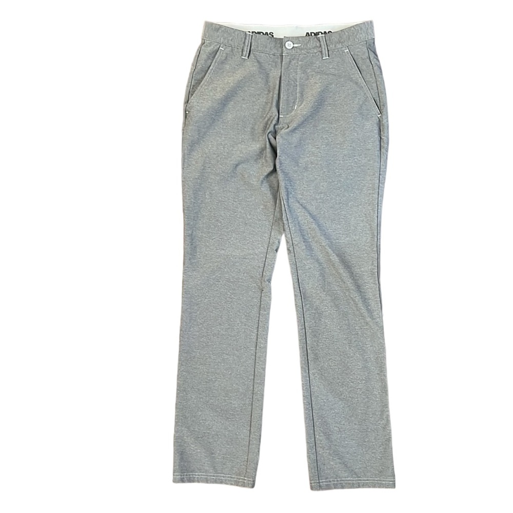 Adidas Gray Activewear Flat Front Golf Pants - Men’s Size 30